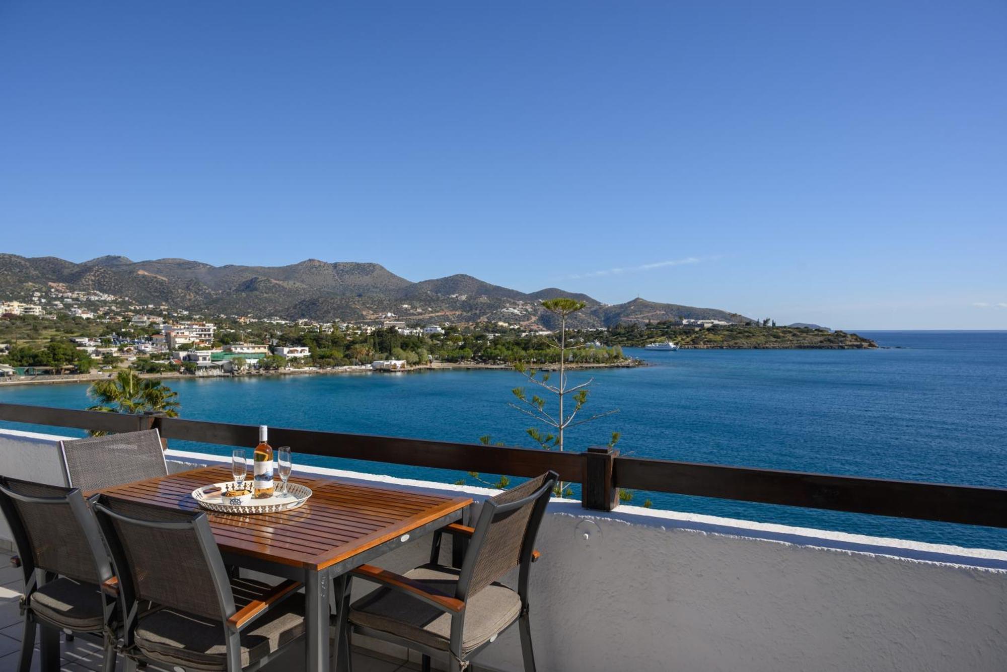 Horizon Central Apartment Amazing View Агиос-Николаос Экстерьер фото