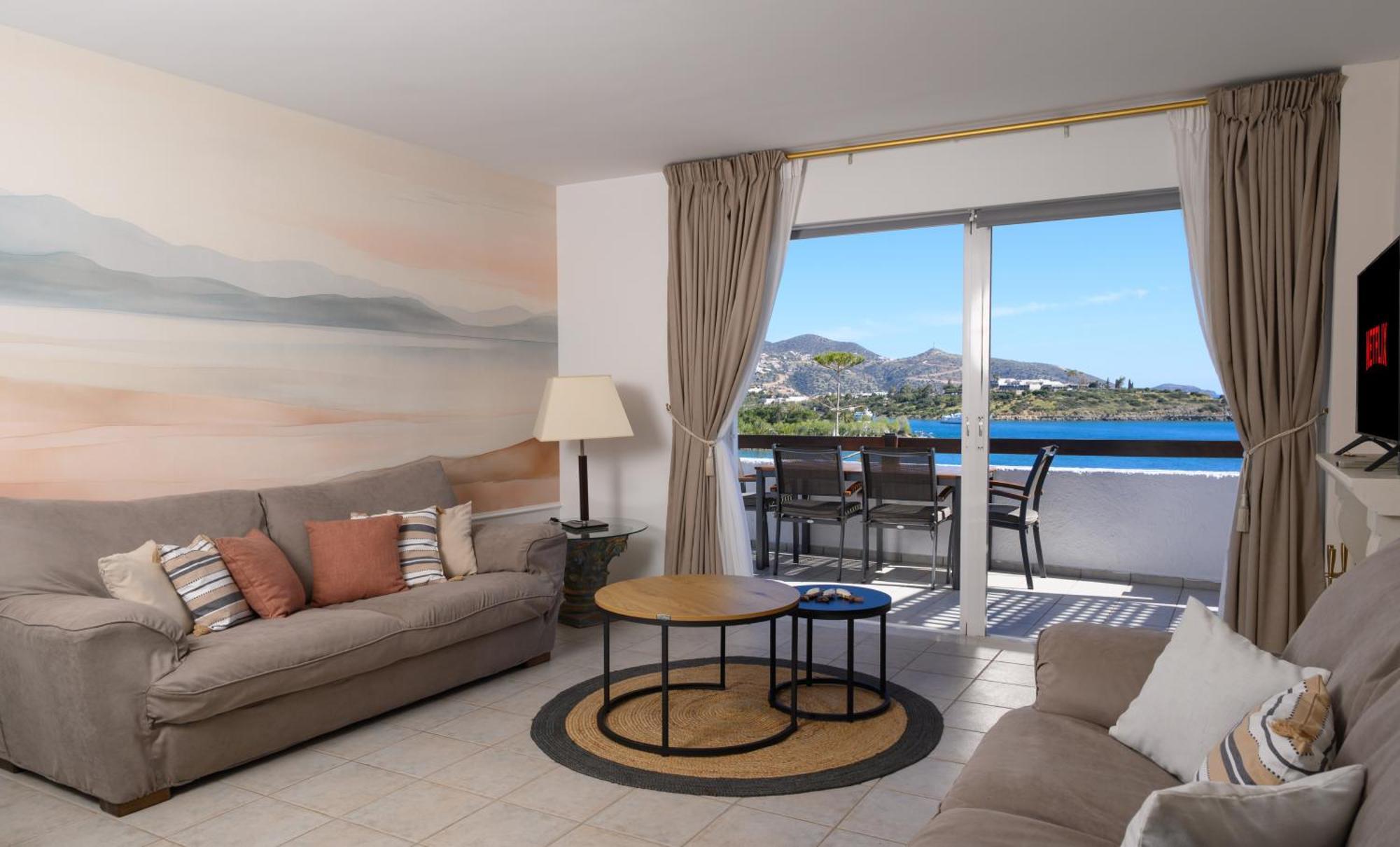 Horizon Central Apartment Amazing View Агиос-Николаос Экстерьер фото